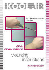 KOOLAIR CEVH Mounting Instructions