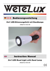 Westfalia WeteLux 83 52 40 Instruction Manual
