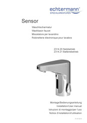 echtermann Sensor 2314.21 Installation & User Manual