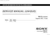 Sony RB1G Service Manual