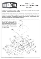 Walthers CORNERSTONE INTERSTATE FUEL & OIL 933-3006 Manual