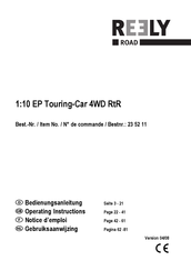 Reely ROAD 23 52 11 Operating Instructions Manual