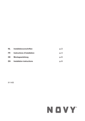Novy 811400 Installation Instructions Manual