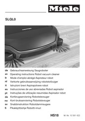 Miele SLQL0 Scout RX2 Operating Instructions Manual