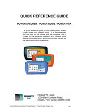 Dranetz-BMI PowerXplorer PX5 Quick Reference Manual