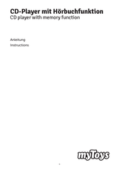 myToys 5569599-01-A-D Instructions Manual