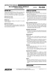 M-System R3-SS8 Instruction Manual