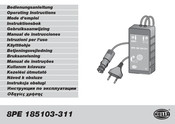 Hella 8PE 185103-31 Operating Instructions Manual