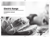 Samsung Electric Range NE63 8 Series Installation Manual