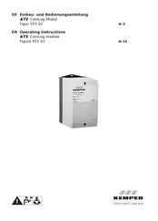 Kemper 1210095502001-00 Operating Instructions Manual