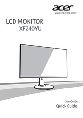 Acer XF240YU User Manual