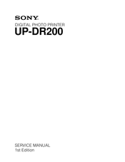 Sony UP-DR200 Service Manual