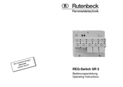 Rutenbeck REG-Switch SR 5 Operating Instructions Manual