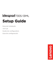 Lenovo ideapad 730S-13IML Setup Manual