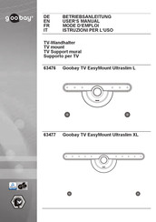 Goobay EasyMount Ultraslim L User Manual