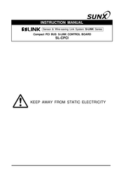 Sunx SL-CPCI Instruction Manual