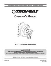 Troy-Bilt FLEX 23AACAAX711 Operator's Manual