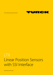 turck LTX Series Operating Instructions Manual