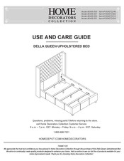 Home Decorators Collection DELLA 2436-501 Use And Care Manual