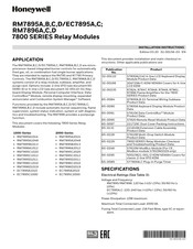 Honeywell 1000 Series Installation Instructions Manual