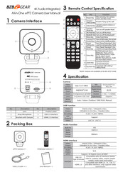 BZB Gear BG-EPTZ-UH4K User Manual