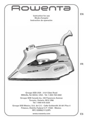Rowenta STEAMIUM DW9150U1 Instructions For Use Manual