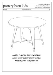 Pottery Barn AARON PLAY Assembly Instructions Manual