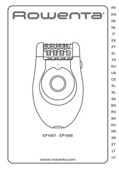 Rowenta LOVELY EP1008 Series Manual