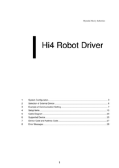 Hyundai Heavy Industries Hi4 Manual