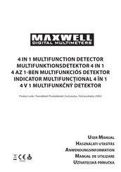 Maxwell Digital Multimeters 25852 User Manual