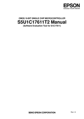 Epson S5U1C17611T2 Manual