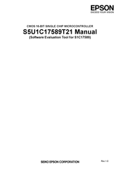 Epson S5U1C17589T21 Manual