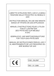 Bartscher 917FGM Instruction Manual For Use And Maintenance