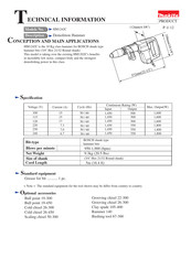 Makita HM1242C Technical Information