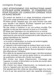 essentiel b 8007928 Instructions For Use Manual
