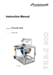 holzkraft TKS-Z 400 Instruction Manual