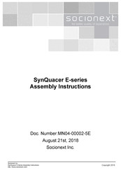 Socionext SynQuacer E Series Assembly Instructions Manual