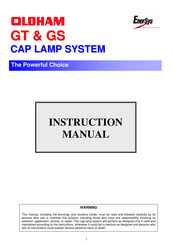 EnerSys OLDHAM GS Instruction Manual