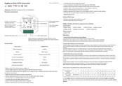 Sunricher SR-2411-ZG-DIM-A Instruction