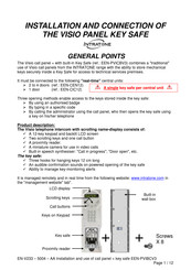 Intratone Visio Installation And Connection