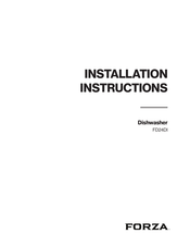 Forza FD24DI Installation Instructions Manual