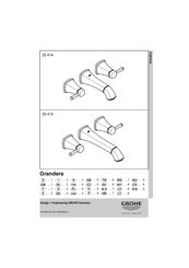 Grohe Grandera 20 414 Manual