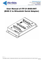 Akribis ITF-21-BISS-MIT User Manual