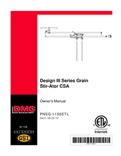 Gsi DMC Design III Series Owner's Manual