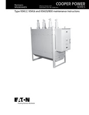 Eaton Cooper Power VSA20/800 Maintenance Instructions Manual