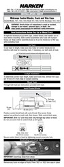 Harken 1631 Installation Sheet