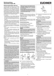 EUCHNER NX-2131 Series Operating Instructions Manual