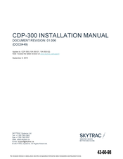 Skytrac CDP-300 Installation Manual