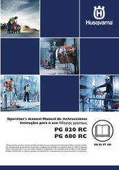 Husqvarna PG820 RC Operator's Manual