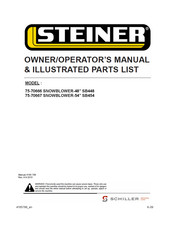 Schiller Grounds Care 75-70666 Owner's And Operator's Manual